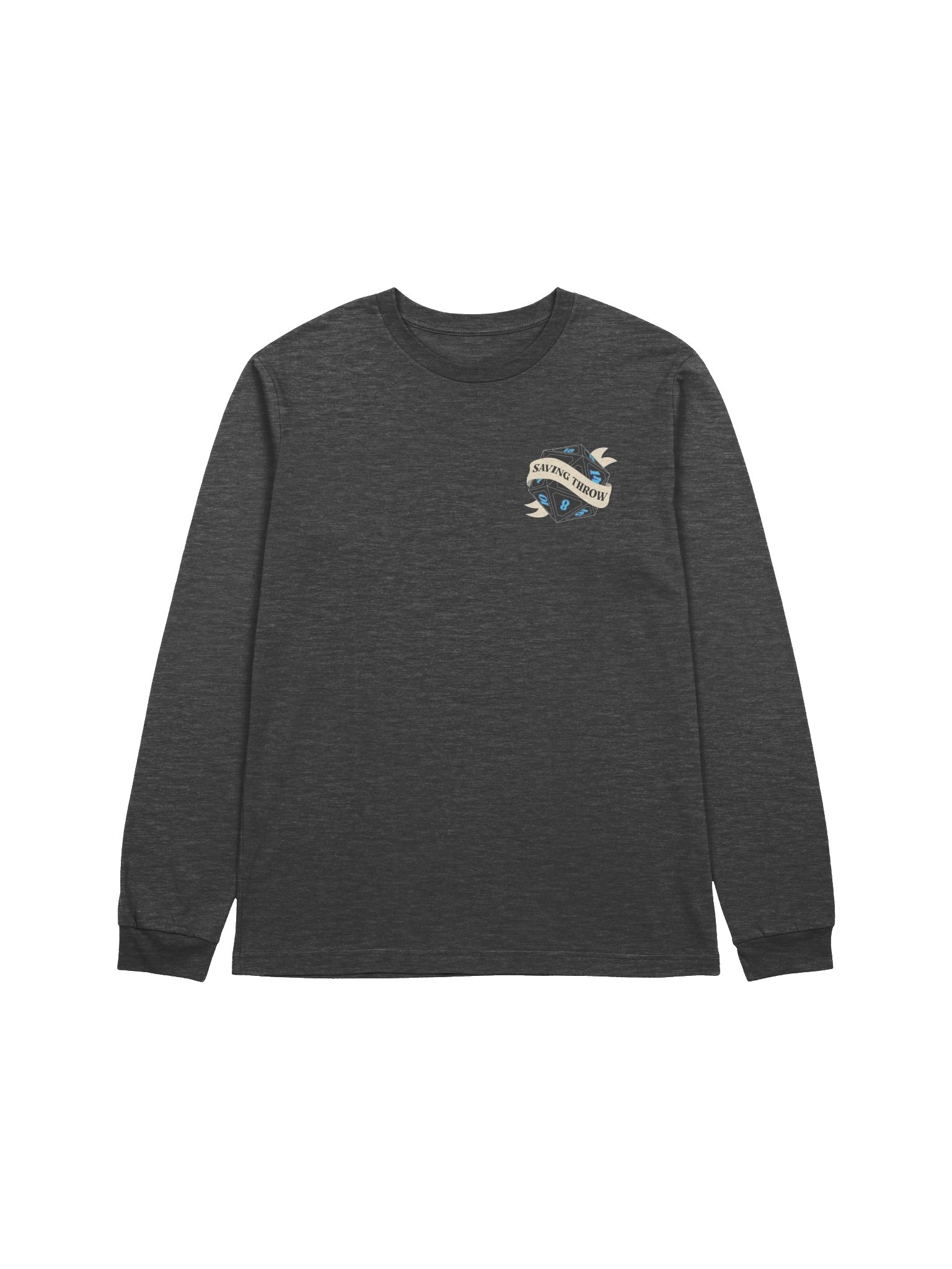 Saving Throw Logo Tee - Long for Long People product image (1)