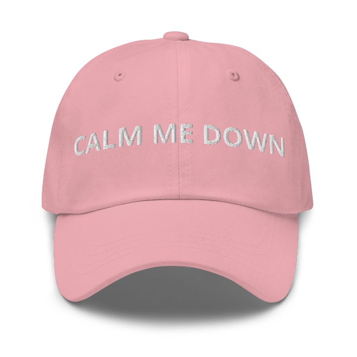 PINK CALM ME DOWN HAT product image (1)