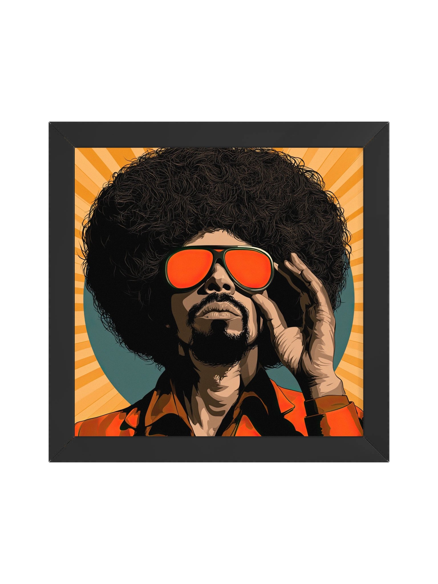 Sunburst | Framed Art Print | Originology | Black History X product image (1)