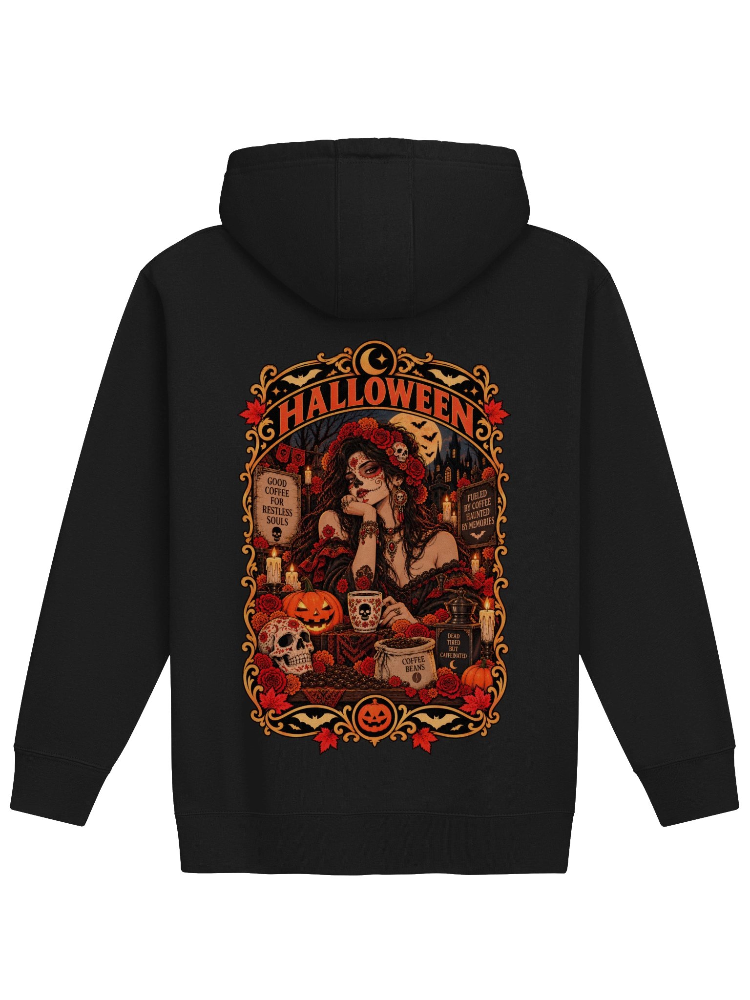 Catrina – Coffee & Restless Souls | Women’s Hoodie product image (14)