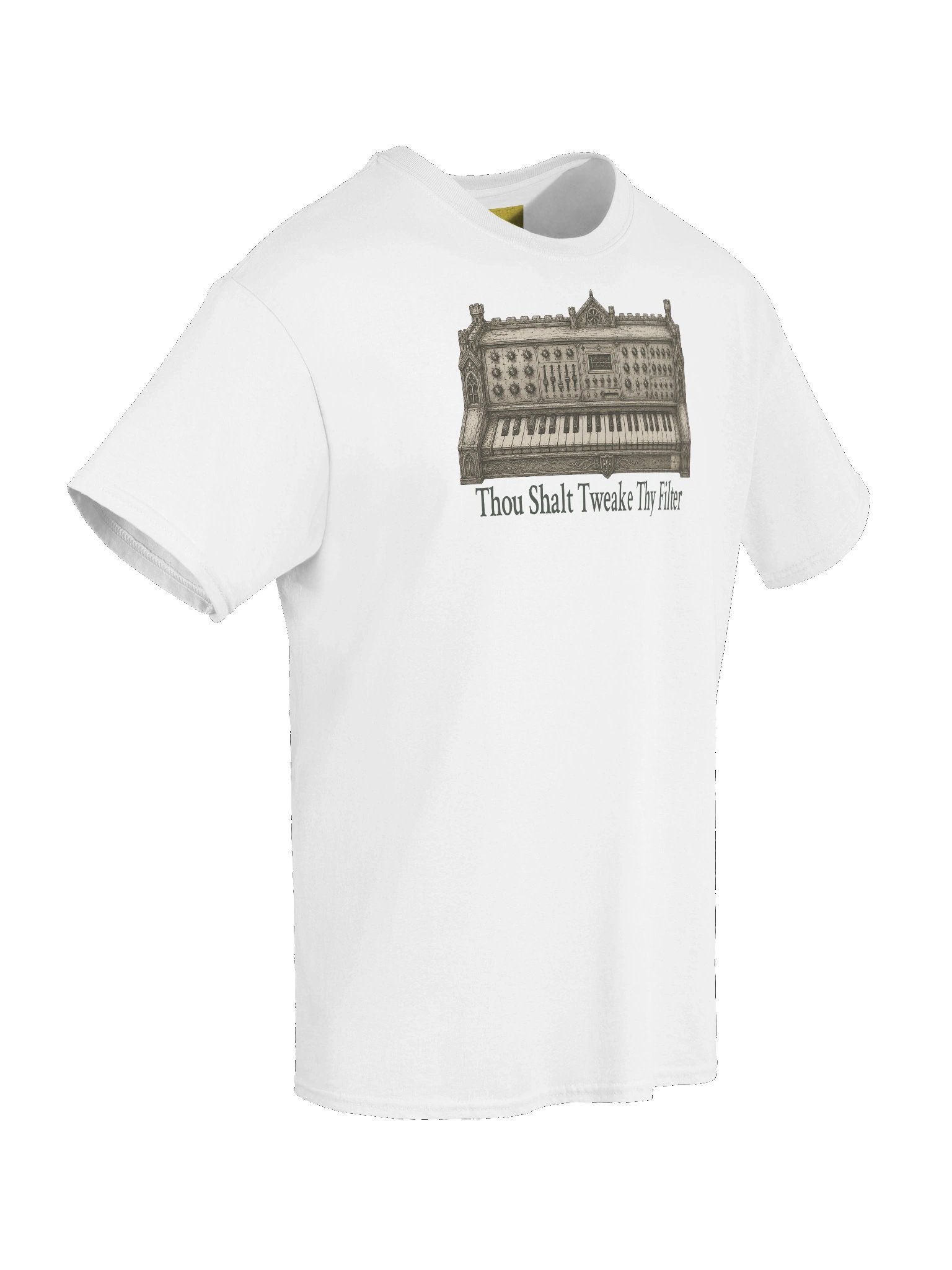 Thou Shalt Tweake Thy Filter, by Frank Fonik Unisex t-shirt product image (3)