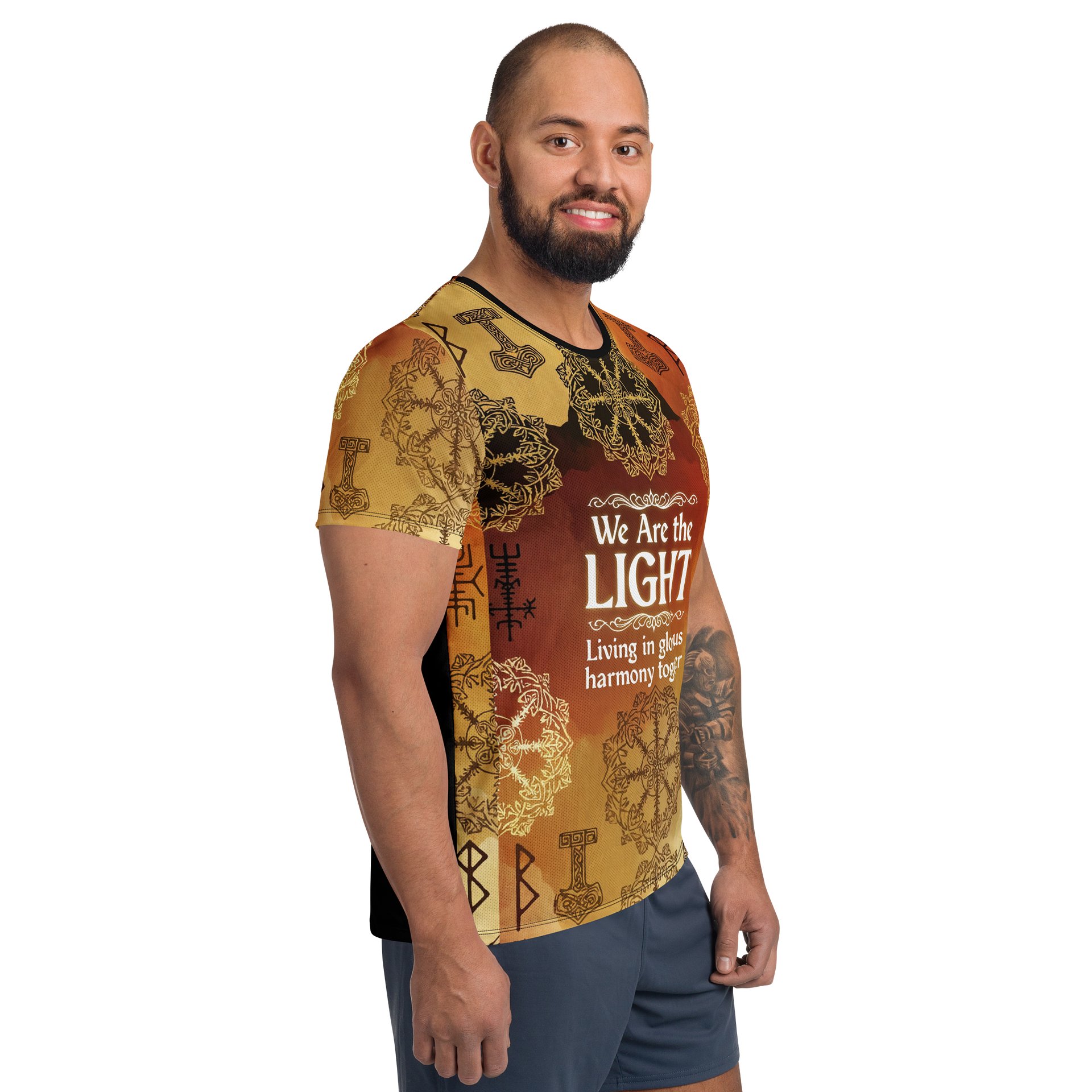 Norse Harmony All-Over Athletic Tee product image (4)