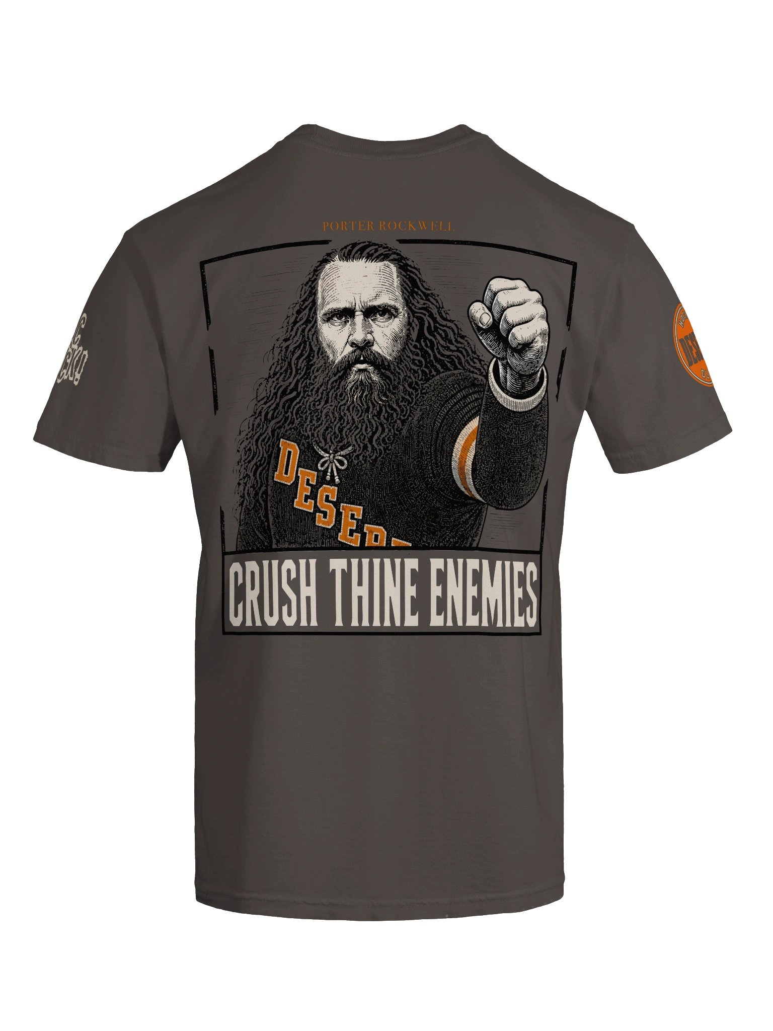 Deseret Hockey Club "Crush Thine Enemies" Heavyweight Tee product image (7)