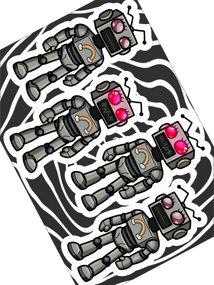 PUPPET STICKER | gay robot product image (1)