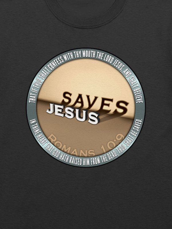 Jesus Saves - Romans 10:9 T-Shirt product image (2)