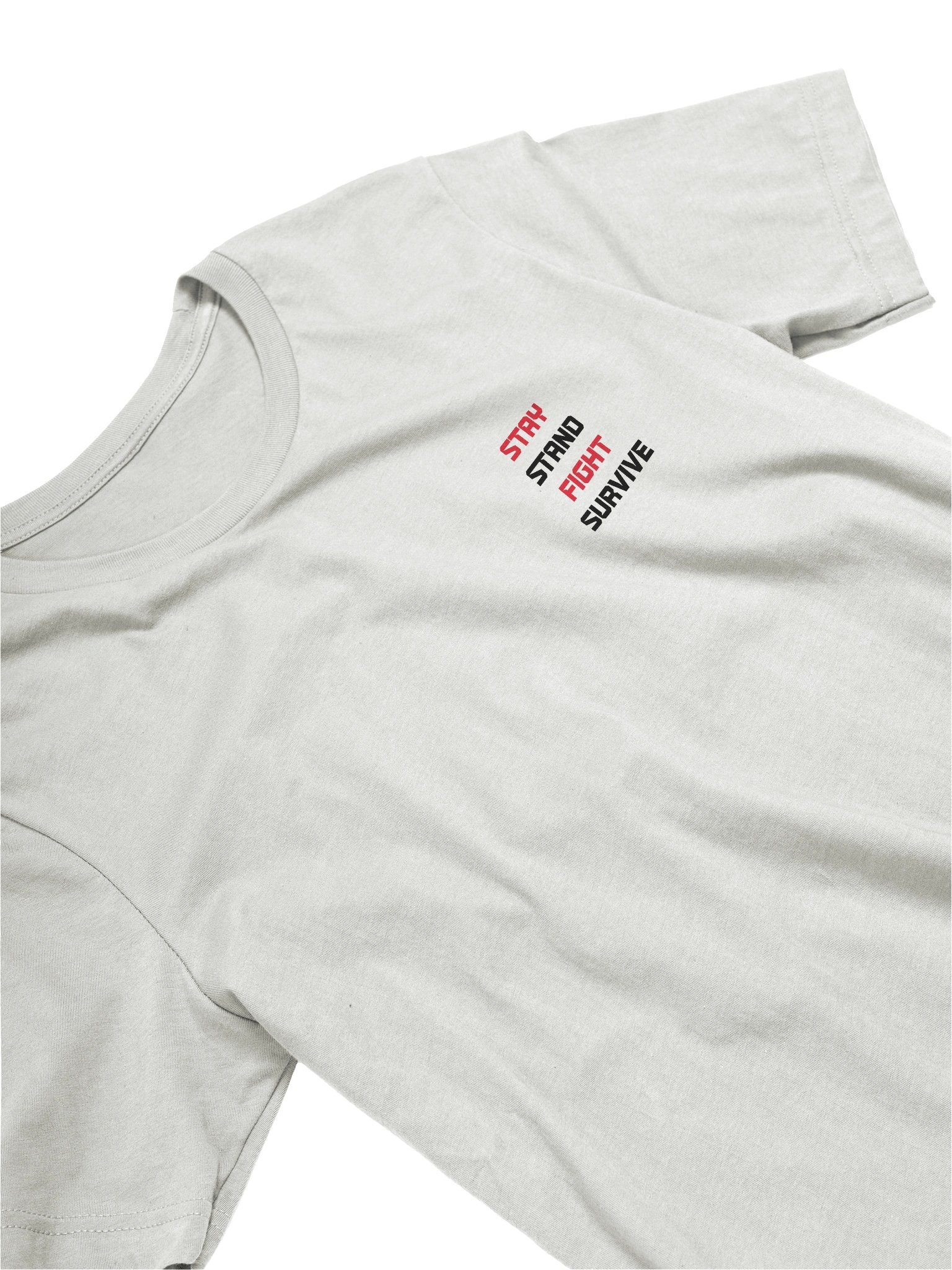 dont red line white tee product image (12)