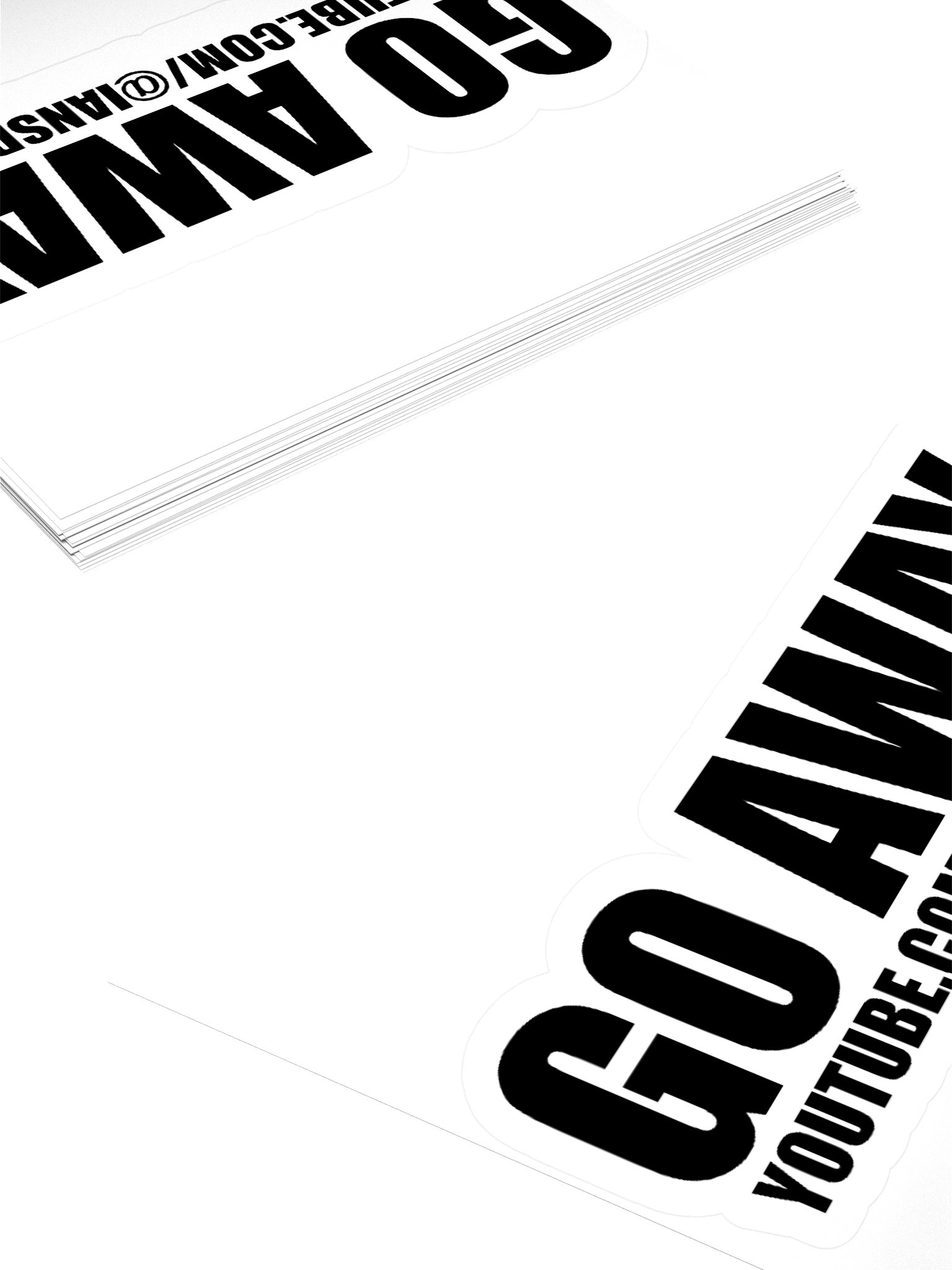 Go Away Sticker product image (8)