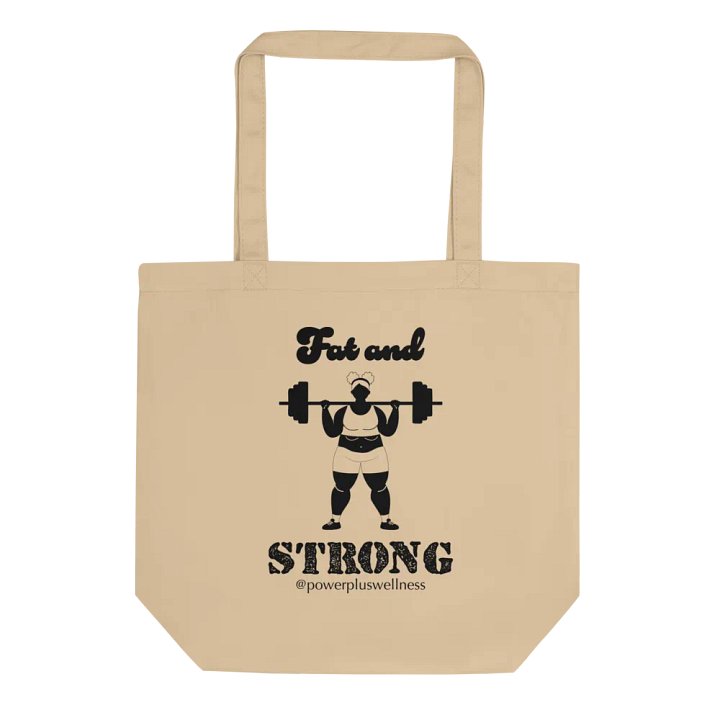 Fat and Strong Tote Bag product image (1)