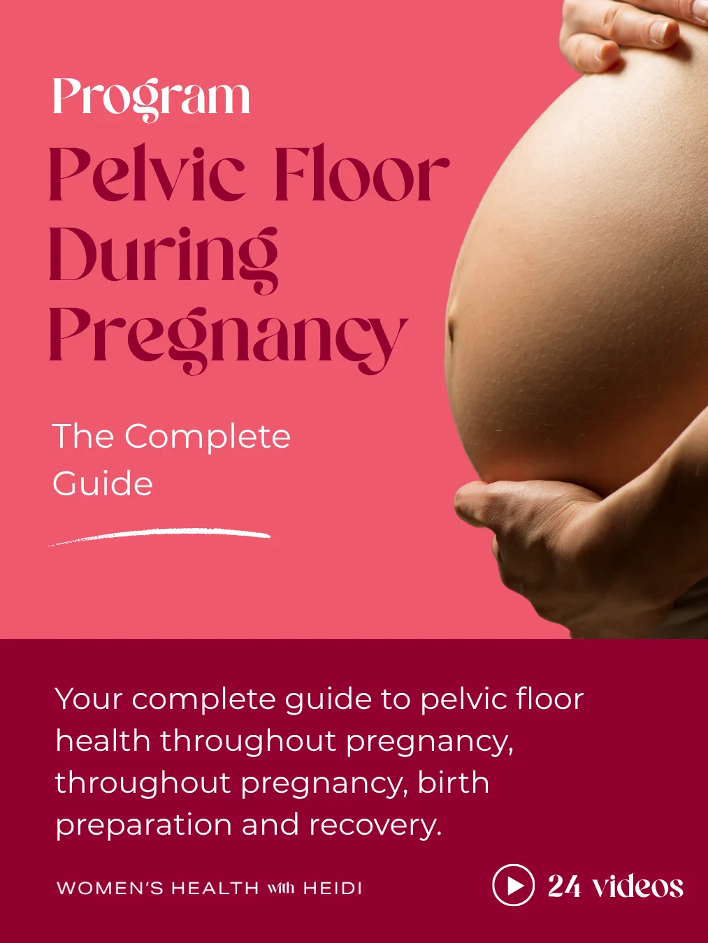 Pelvic floor during Pregnancy: The Complete Guide product image (1)