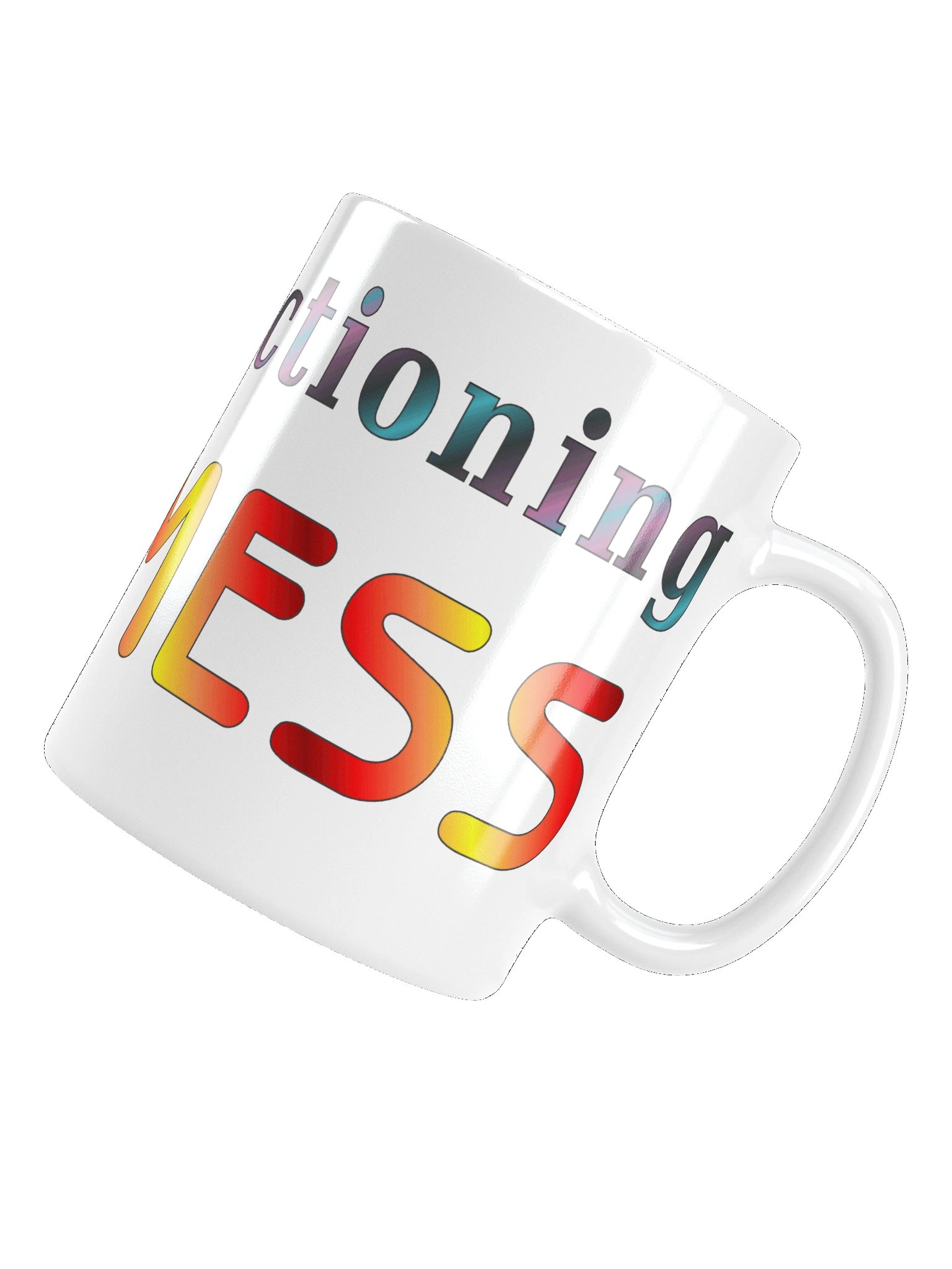 High Functioning White Mug product image (13)