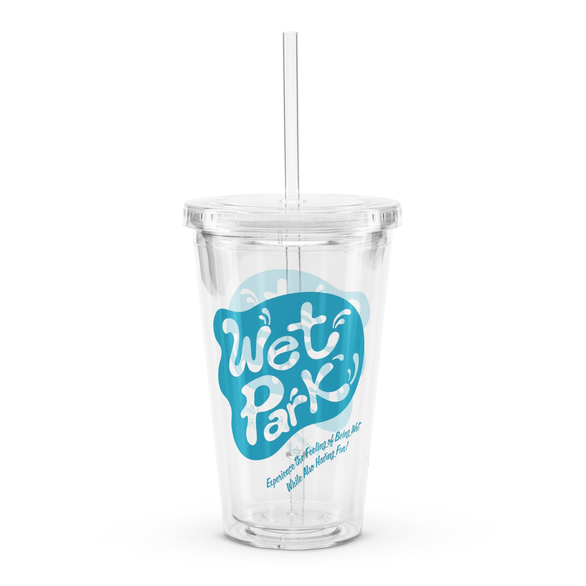 Wet Park Clear Tumbler with Straw product image (3)