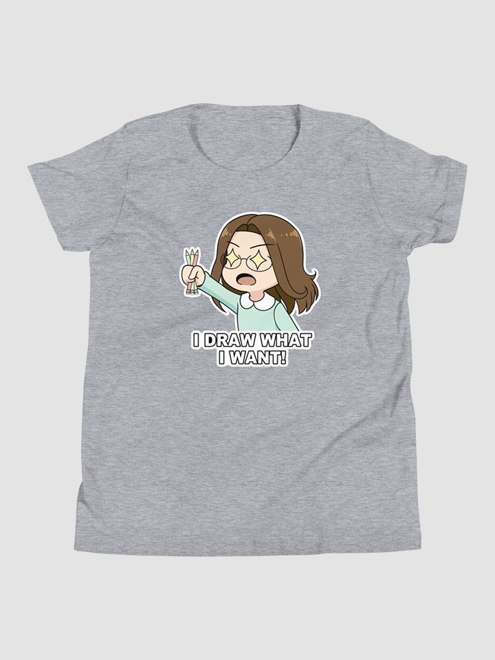 I Draw What I Want - Youth Shirt product image (1)