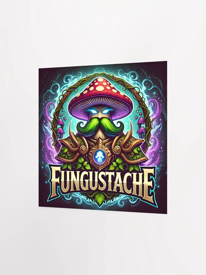 Fungustache Fantasy Poster product image (2)
