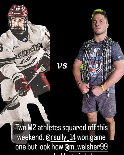 I started training @m_welsher99 when he was in 8th grade! Look at him now! Both Mac and @rsully_14 representing M2 well. Coul...