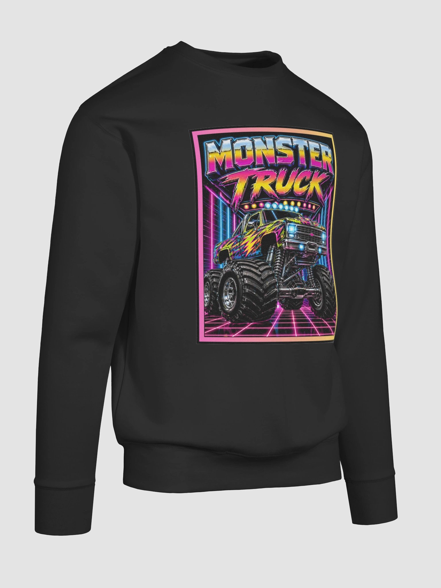 "MONSTER TRUCK" premium cotton sweatshirt product image (5)