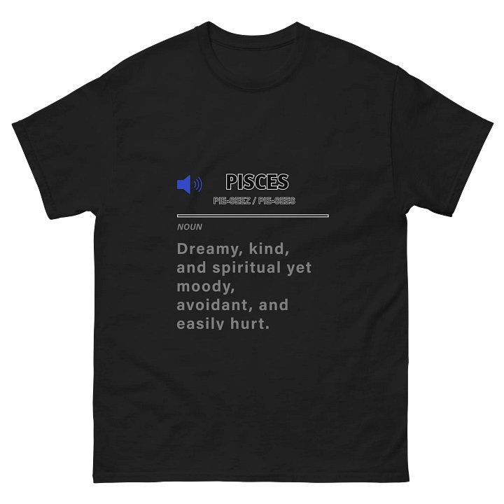 UNISEX  ♓️ PISCES VIBES TEE product image (2)