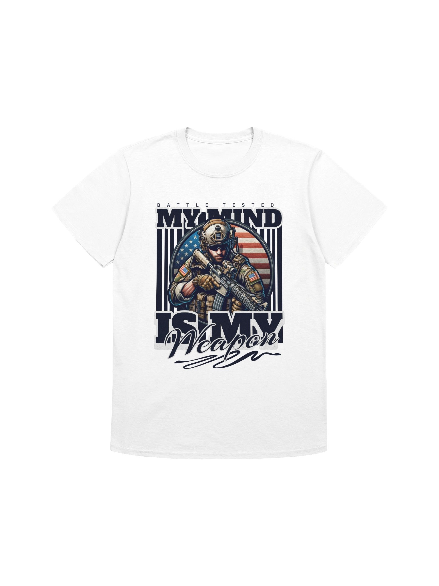 Battle Tested: My Mind Is My Weapon Tee product image (2)