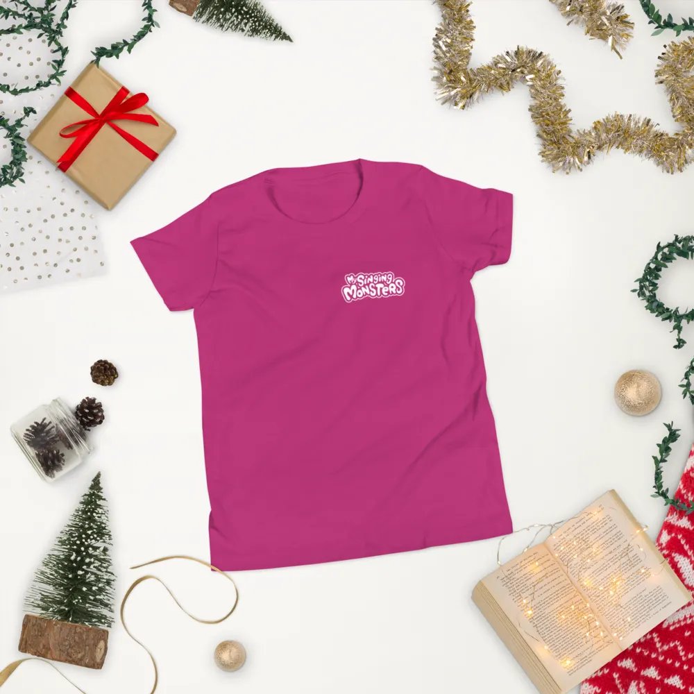 Youth My Singing Monsters Logo (White on Dark) Tee product image (6)