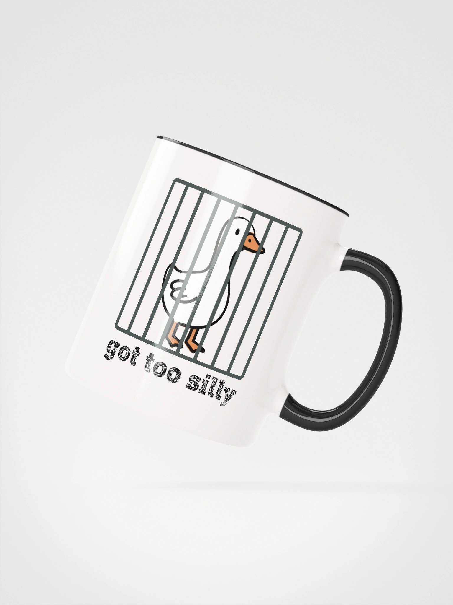 Got Too Silly Goose Two-Tone Coffee Mug 1W1 product image (24)