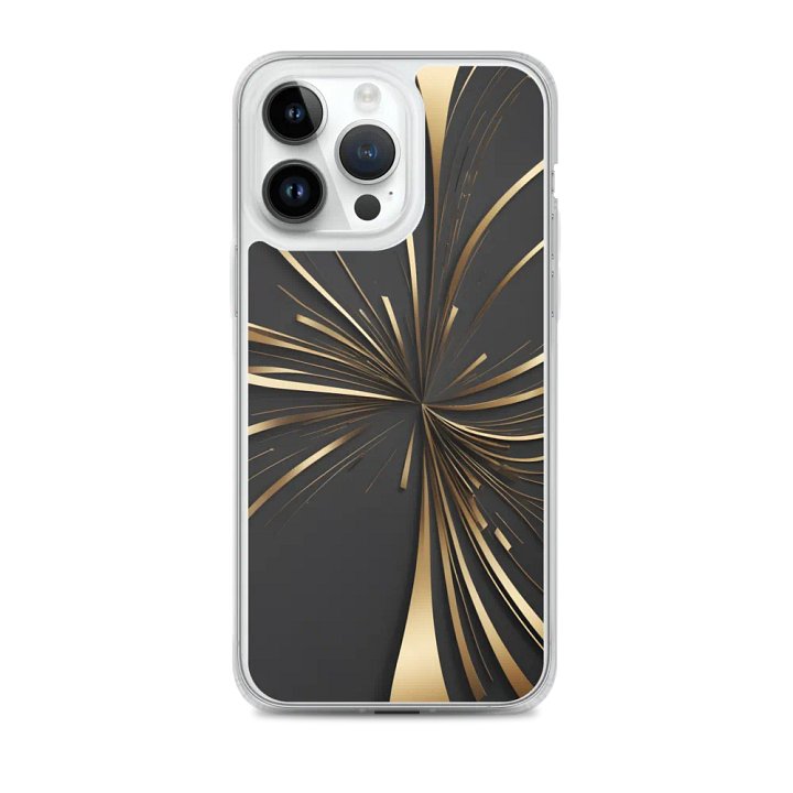 MagSafe® Clear Case for iPhone® – The golden Lines Nr. 1 product image (2)