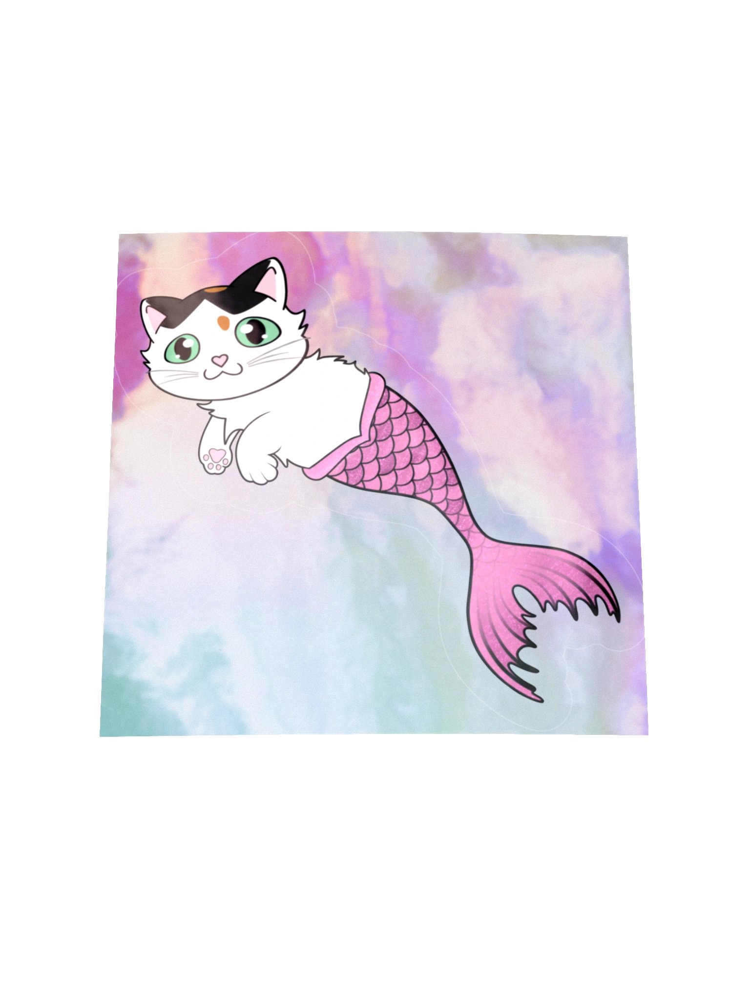 Ariel Mermaid Holographic Sticker product image (1)