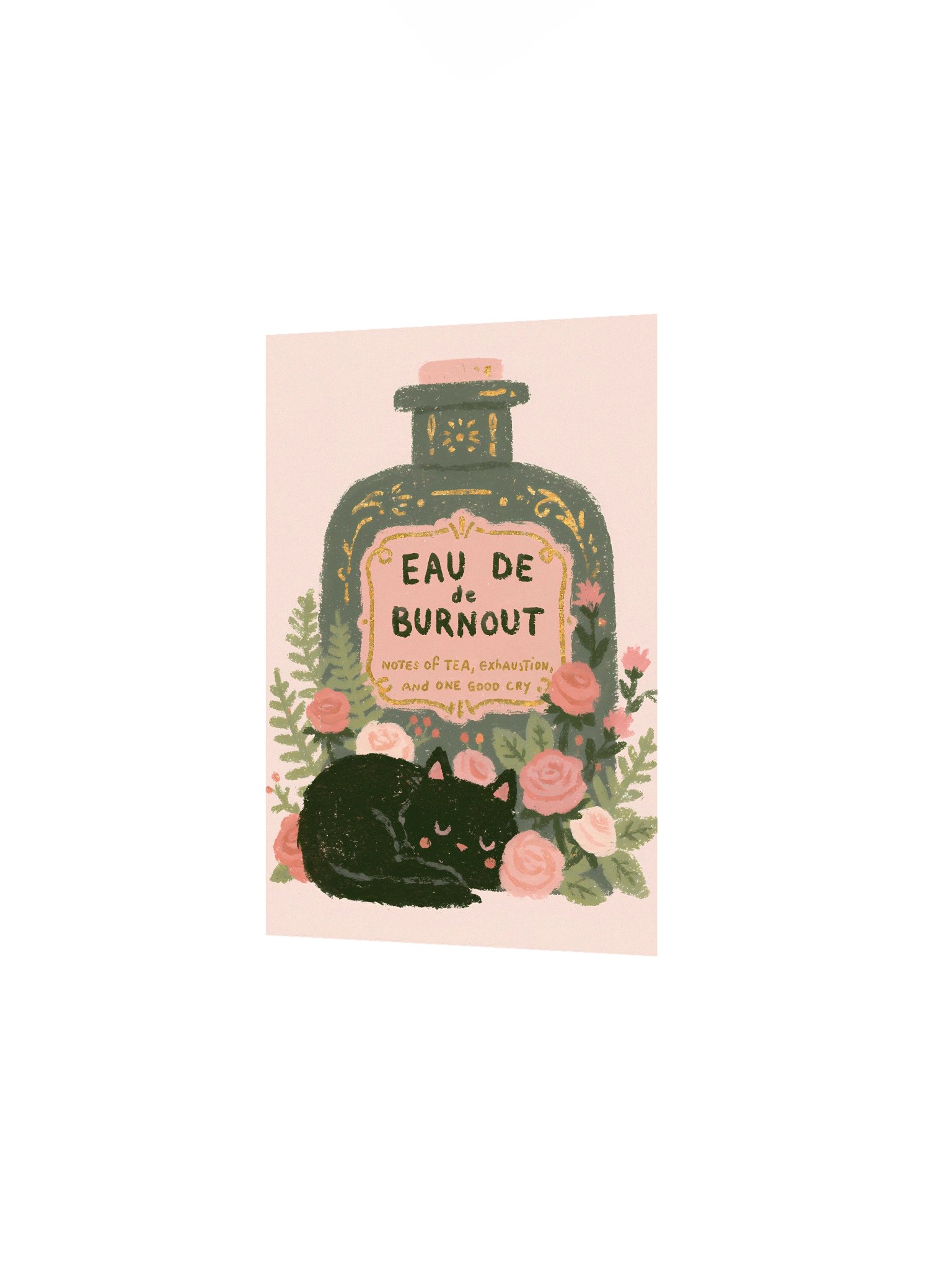 Eau De Burnout Cat Perfume Poster product image (7)