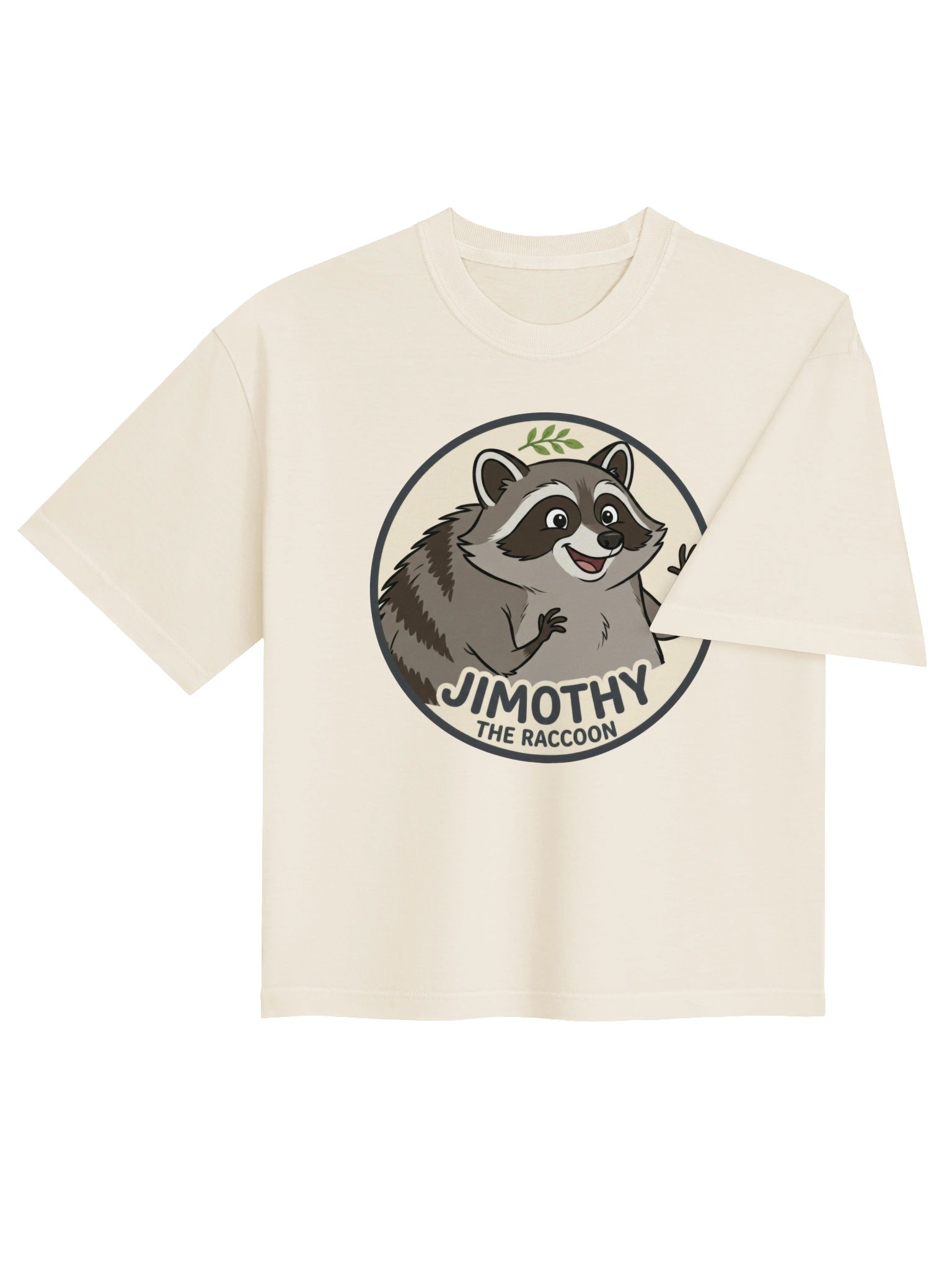 Jimothy the Raccoon Women's Heavyweight Boxy Shirt product image (4)