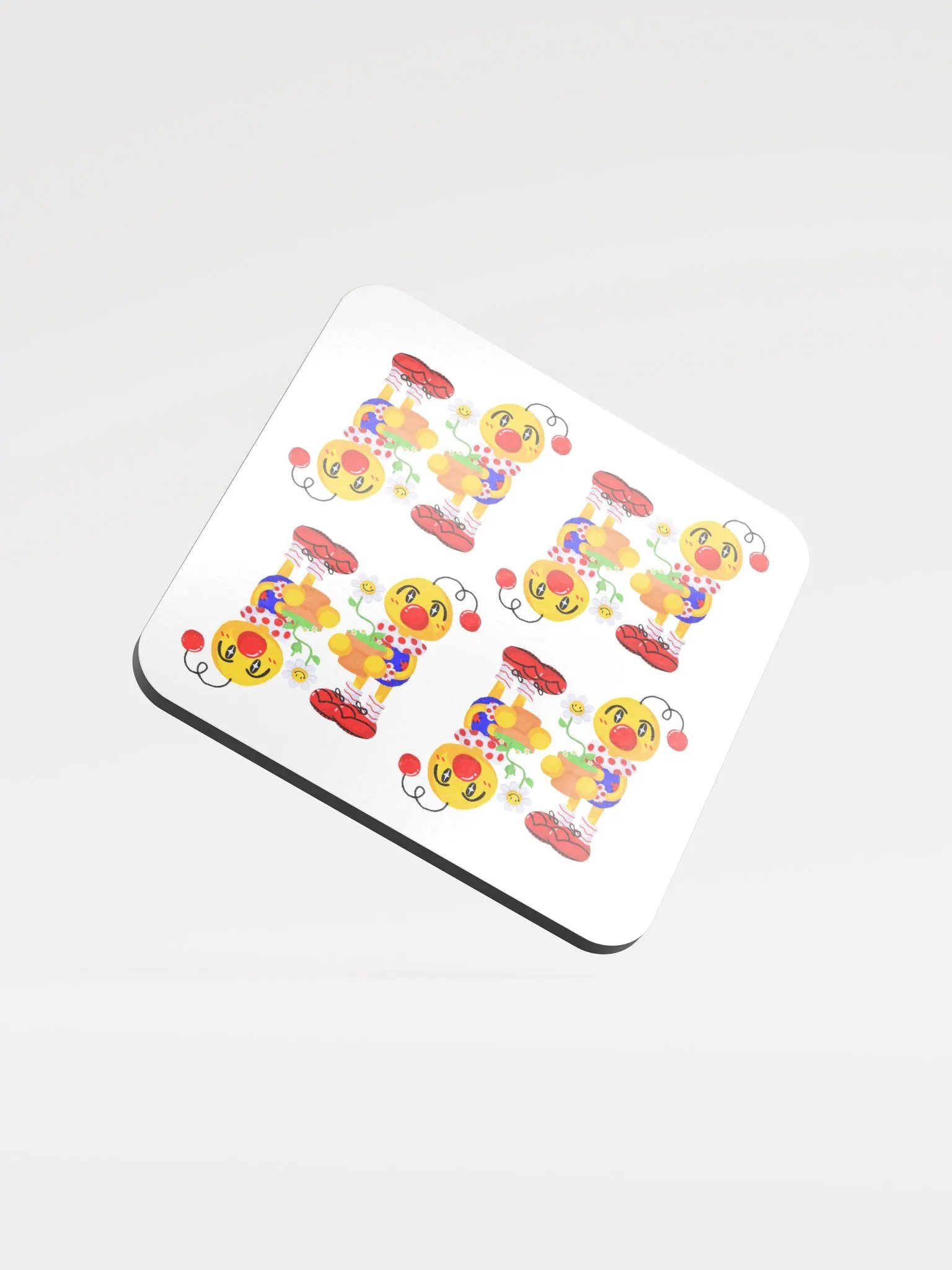 Boyoyoing Repeating Flower Pot Coaster product image (1)