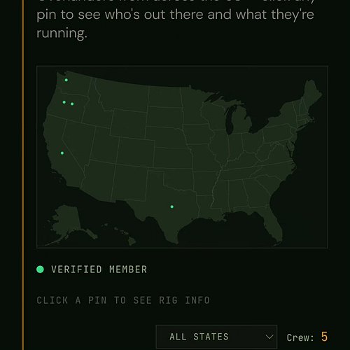 Goal is to have 1 person from every state join. www.trek-adventures.com