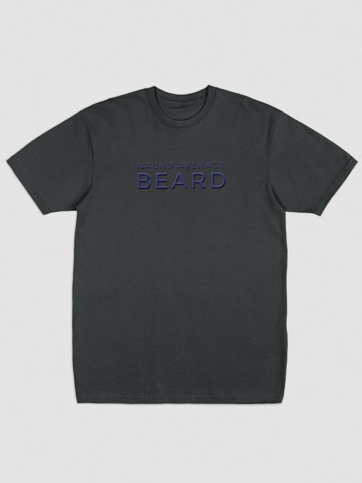 Men's Nacho Average Beard T-Shirt (Navy Embroidery) product image (4)