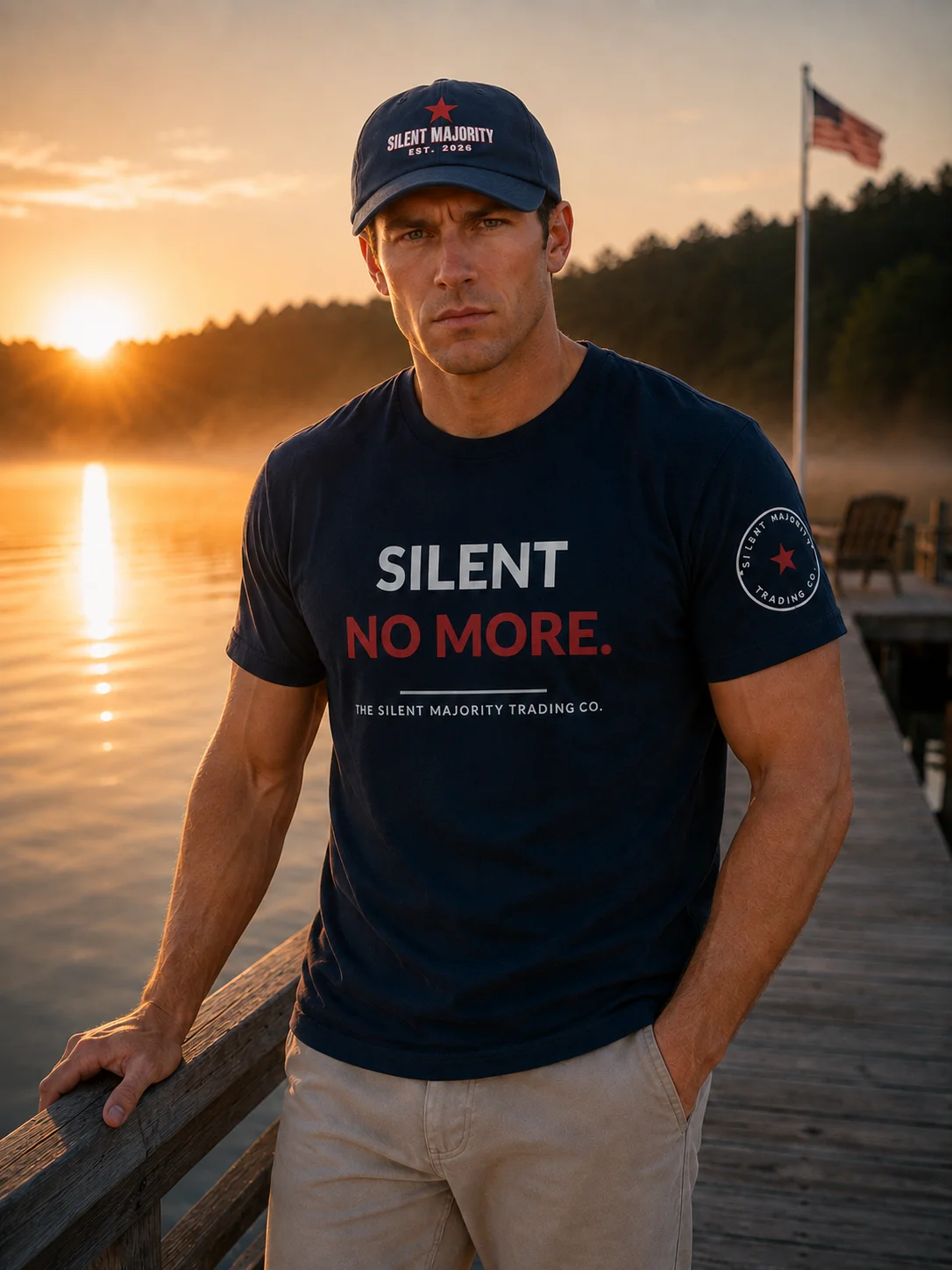 Silent Majority Dad Hat product image (2)