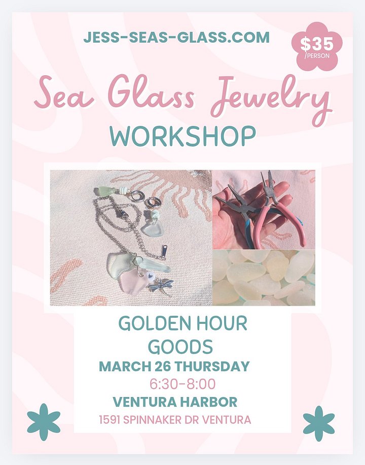 Sea Glass Jewelry Workshop product image (1)
