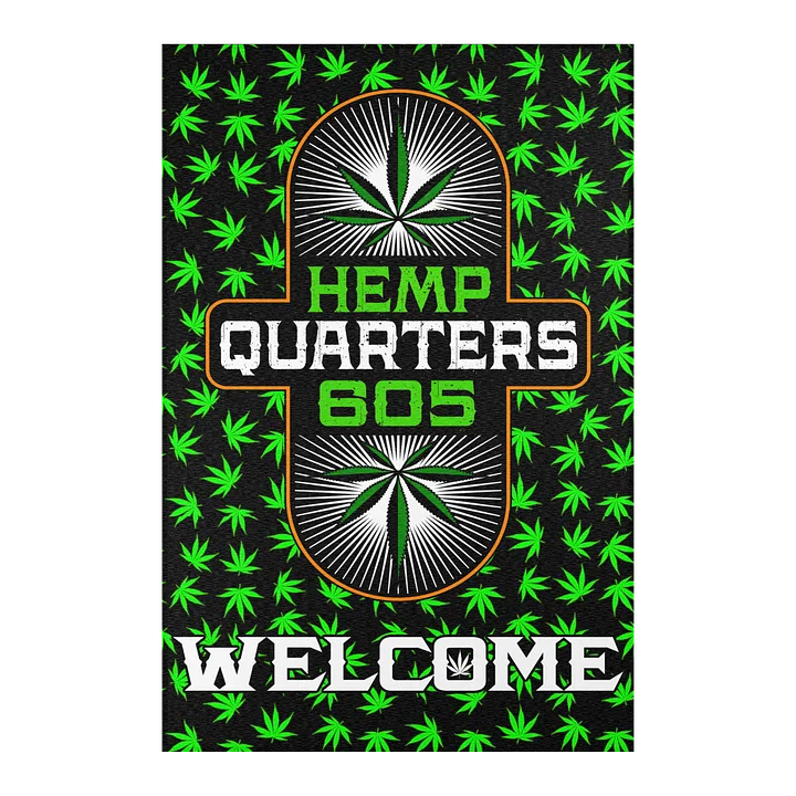 HempQuarters Welcome Mat 48x72 product image (1)