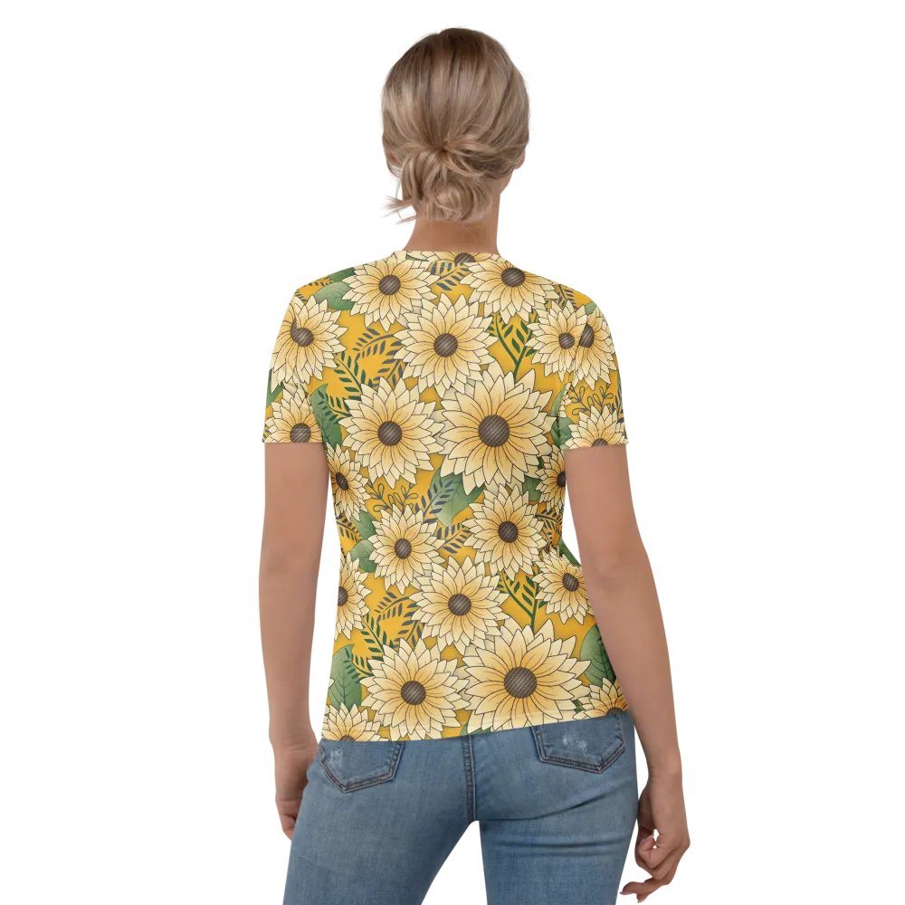 Bold Sunflower Prints Women's T-Shirt product image (2)