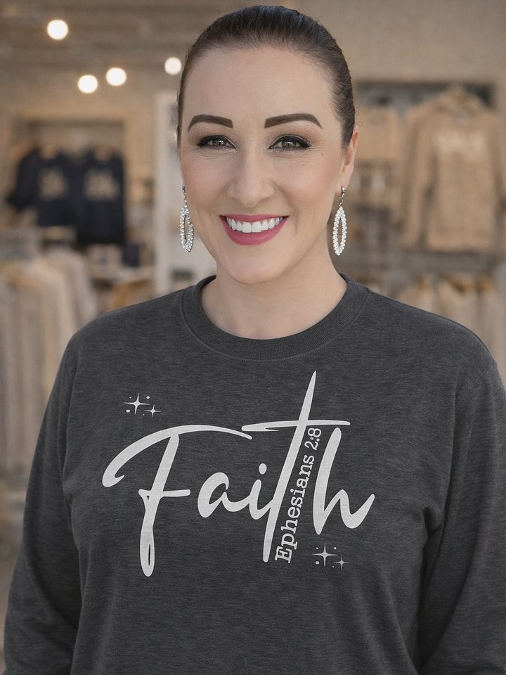 Super-Soft Long Sleeve Faith Tee product image (1)