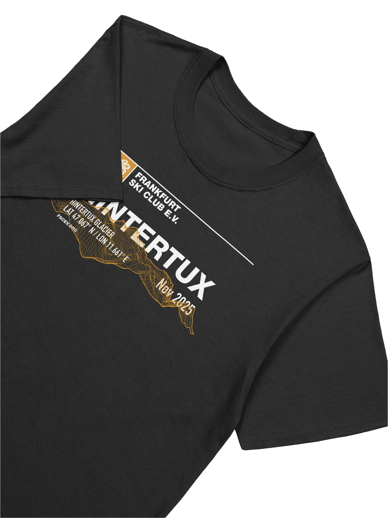 Hintertux Glacier Coordinates Resort (front and back print) product image (3)