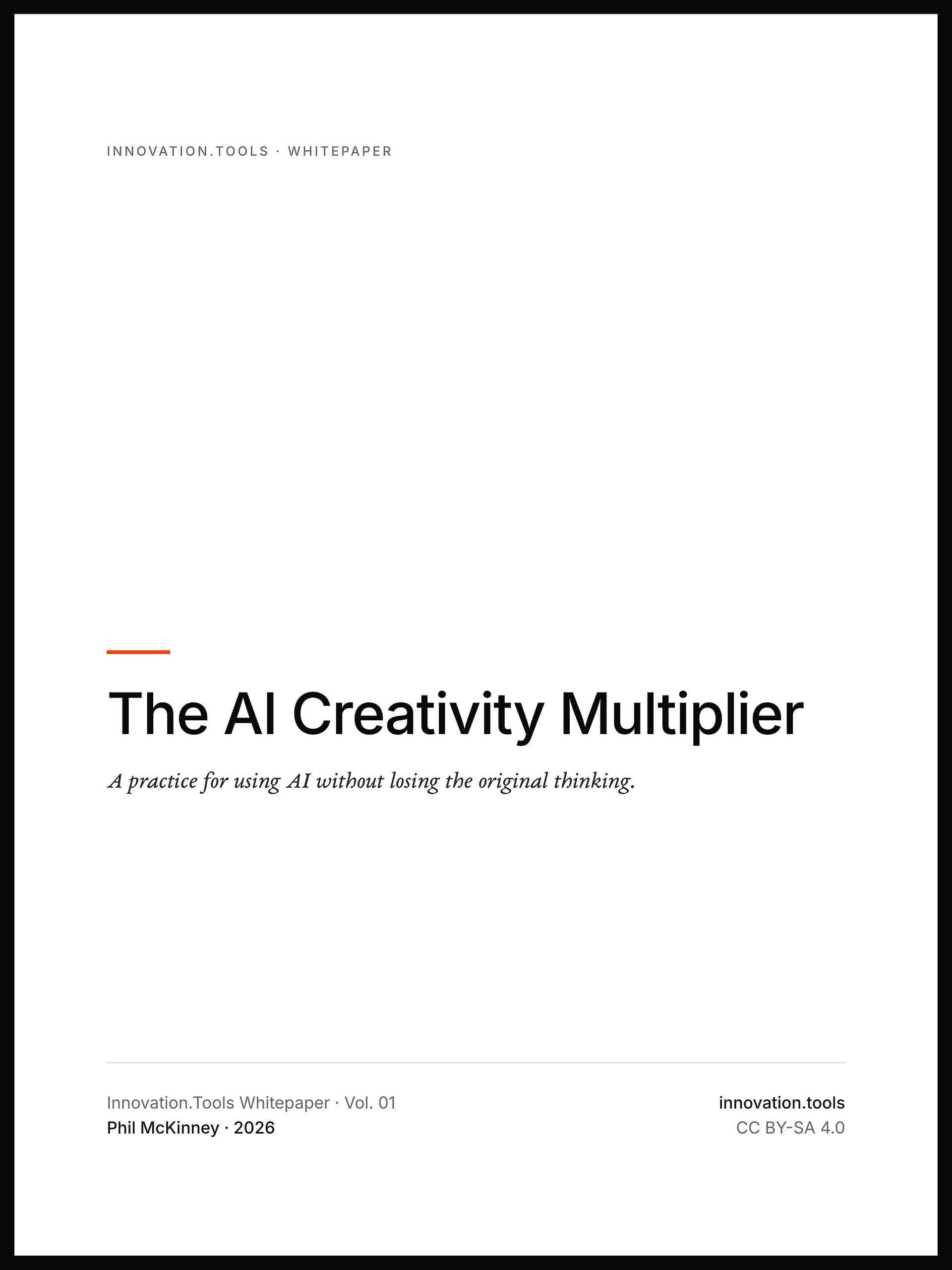 The AI Creativity Multiplier product image (1)
