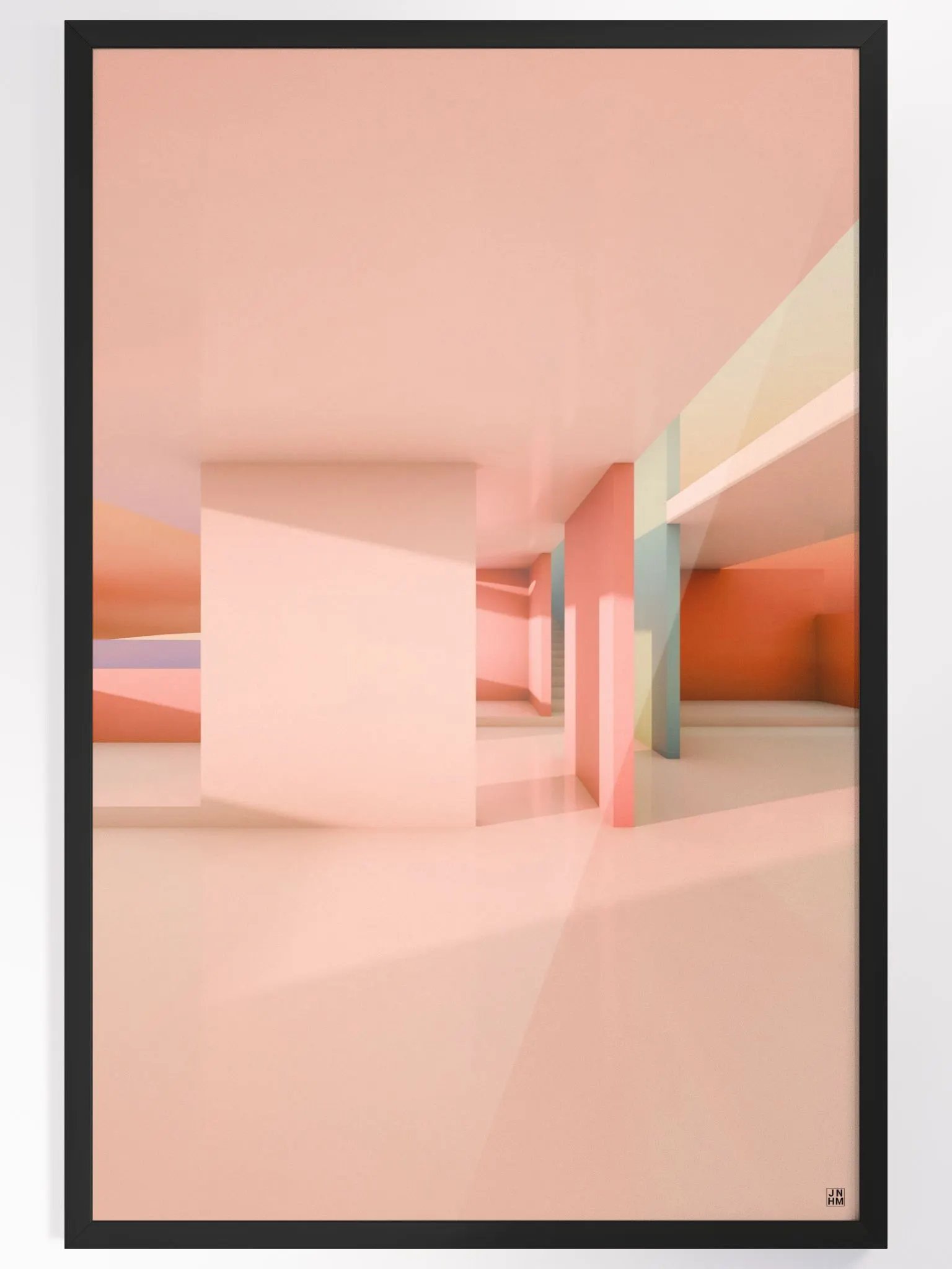 Architectural Landscape - Summer Pastel 04 24"x36" product image (2)