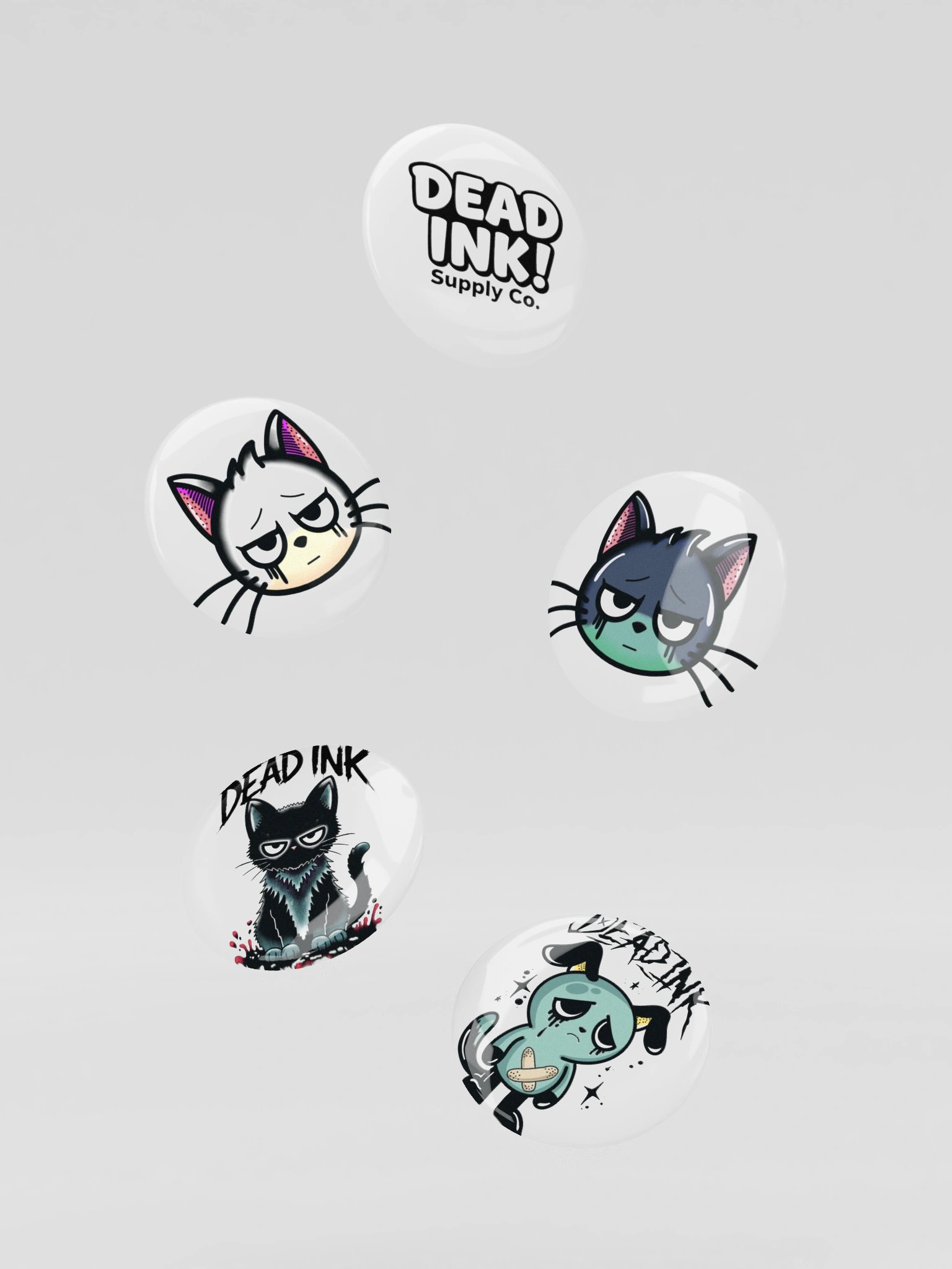 Dead Ink Toon Badge Set product image (6)