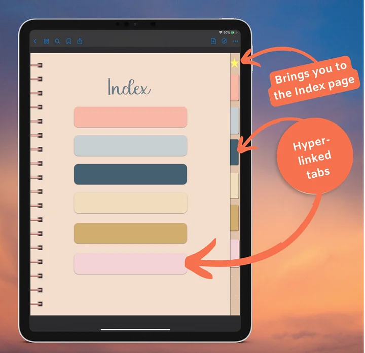 Spring Digital Notebook For Ipad product image (2)