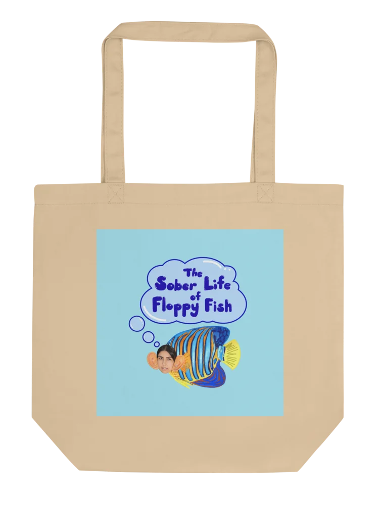Sober Floppy Fish Tote Bag product image (5)