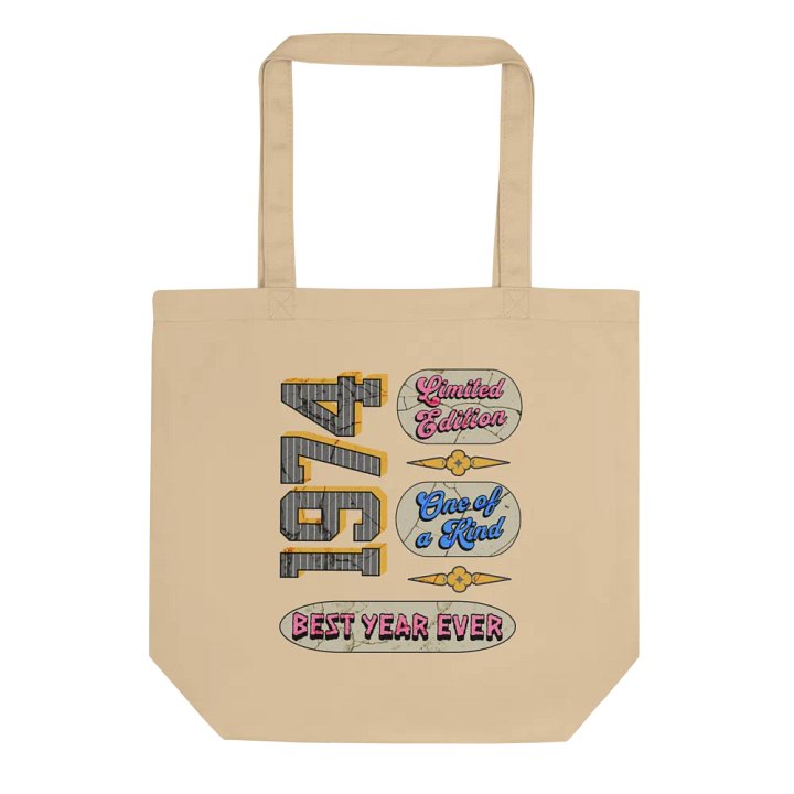 Limited Edition 1974 Eco-Friendly Tote Bag product image (1)