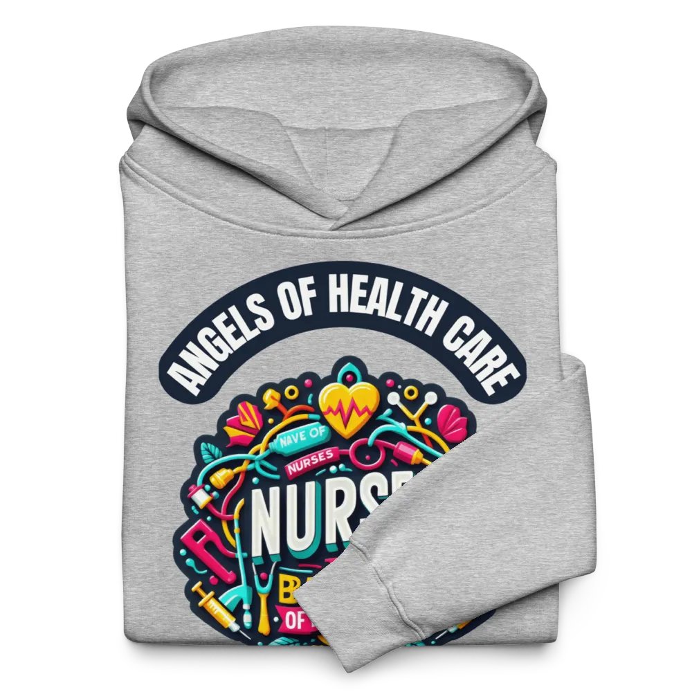 Nurse Tribute Emblem Oversized Hoodie product image (20)