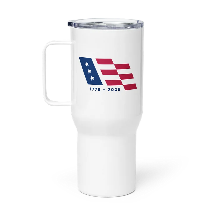 American Flag Icon Travel Mug product image (1)