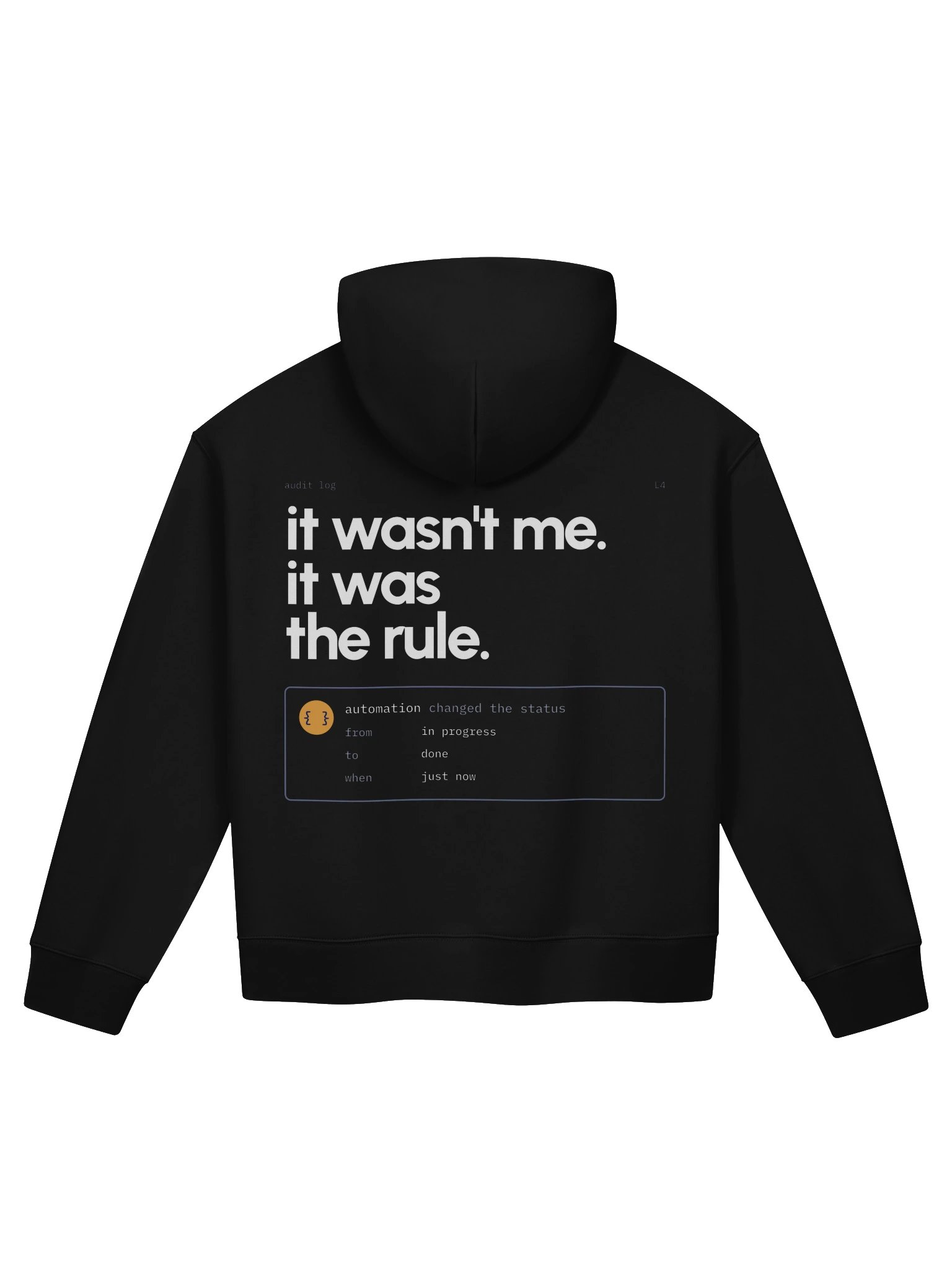 It was the rule women's hoodie product image (2)