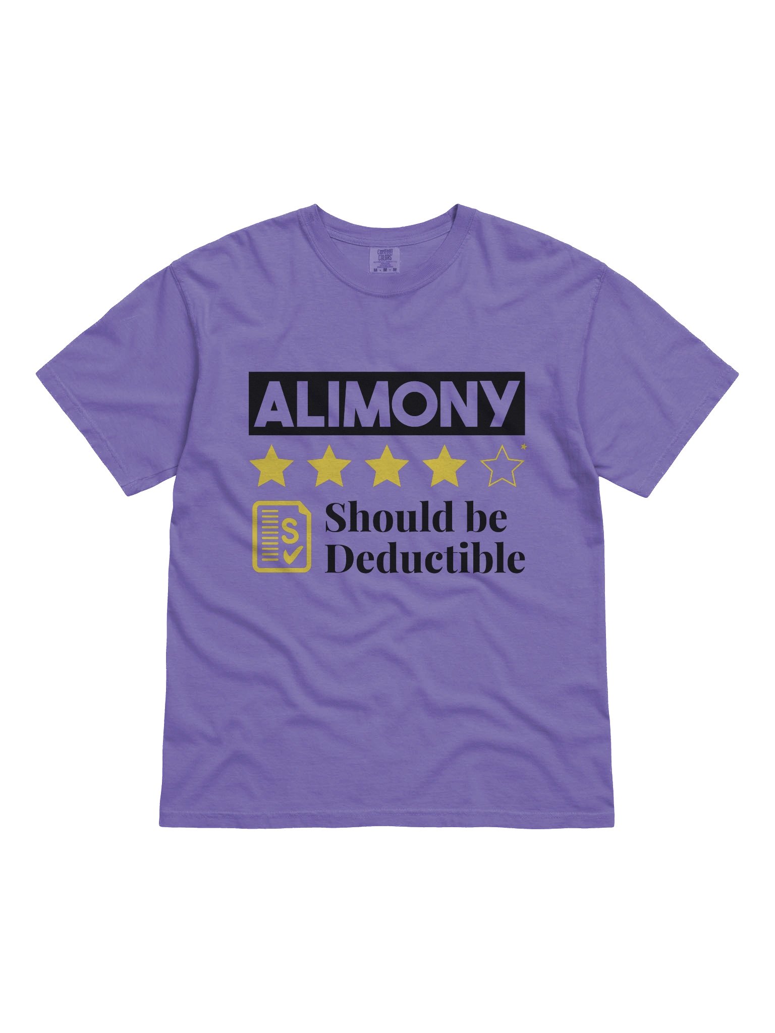 Alimony Should Be Deductible Tee product image (1)