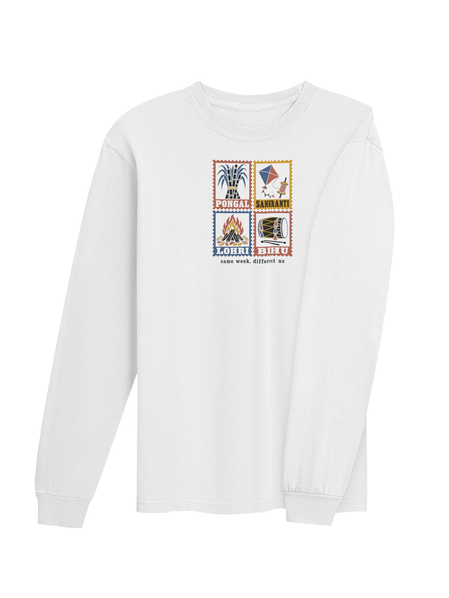 Pongal · Sankranti · Lohri · Bihu (Long Sleeve, Front) product image (4)
