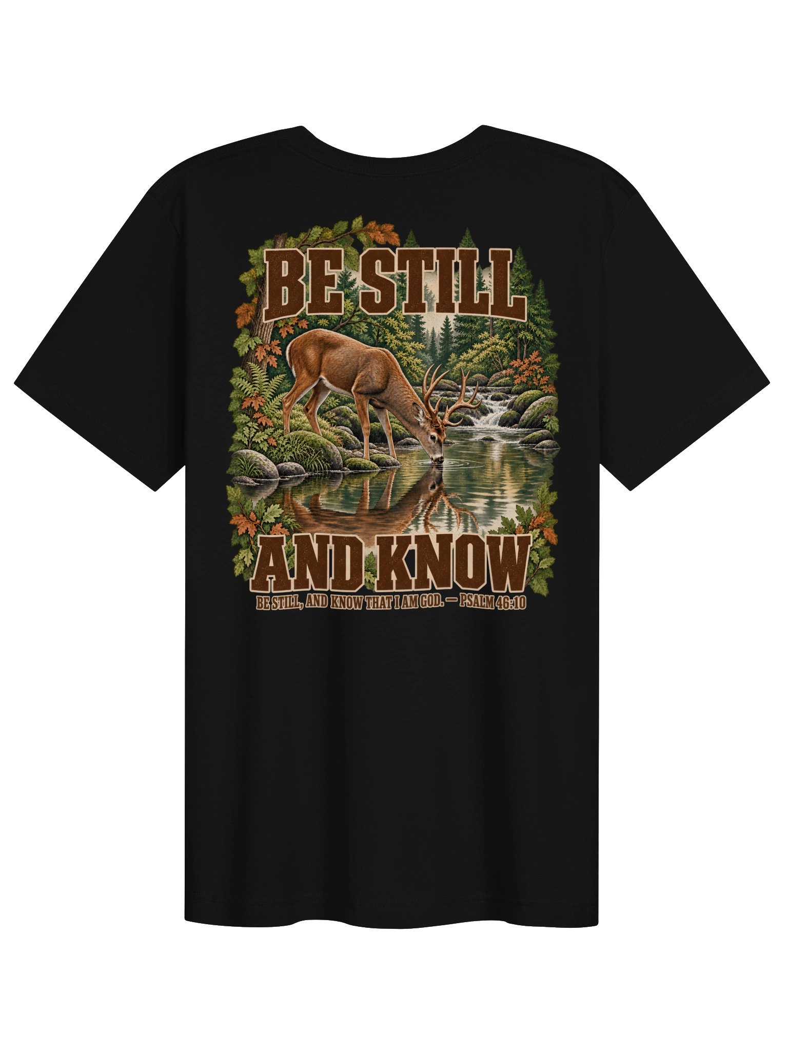 Be Still And Know - front/back print product image (2)