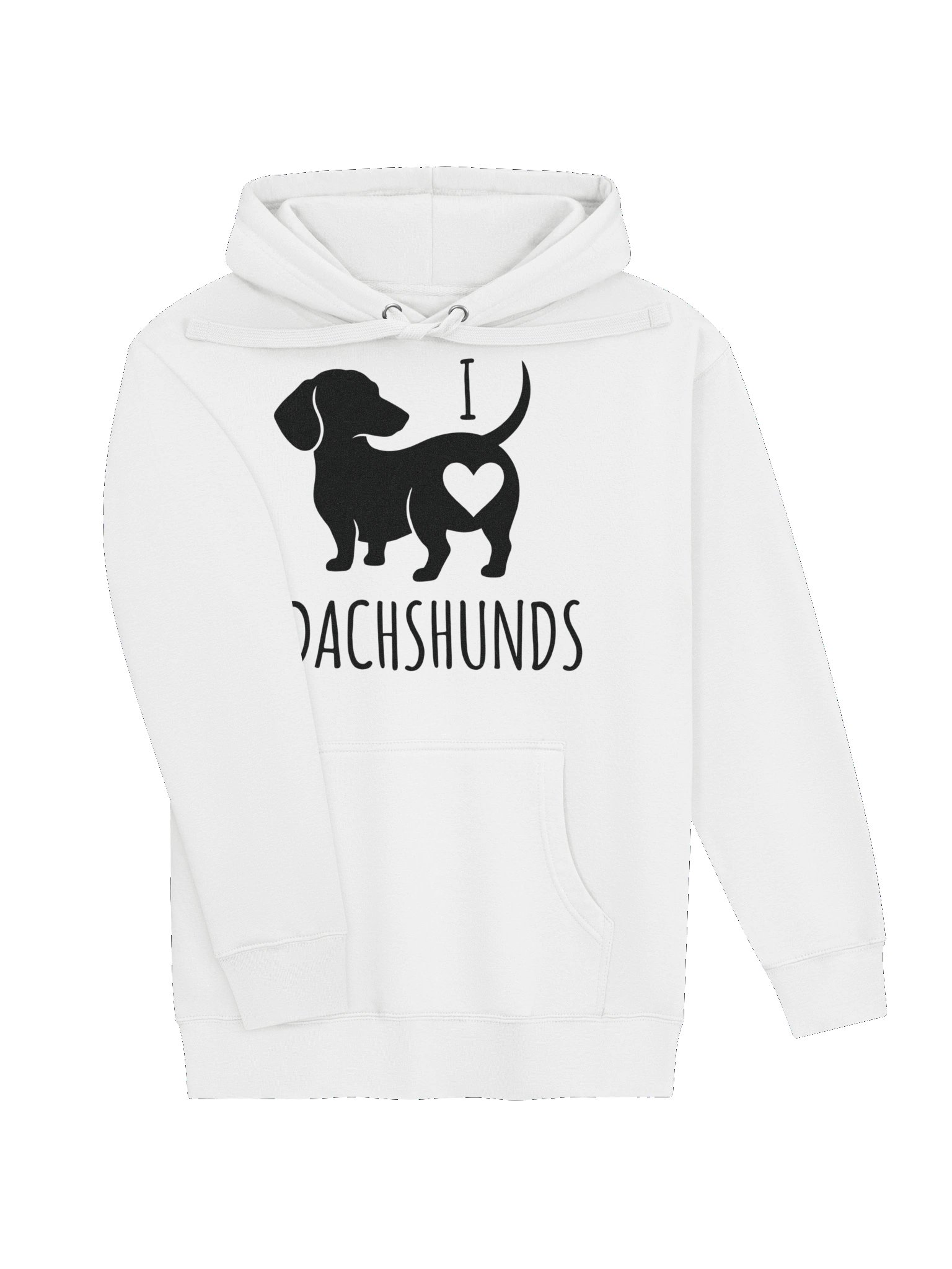 I LOVE DACHSHUNDS hoodie product image (47)