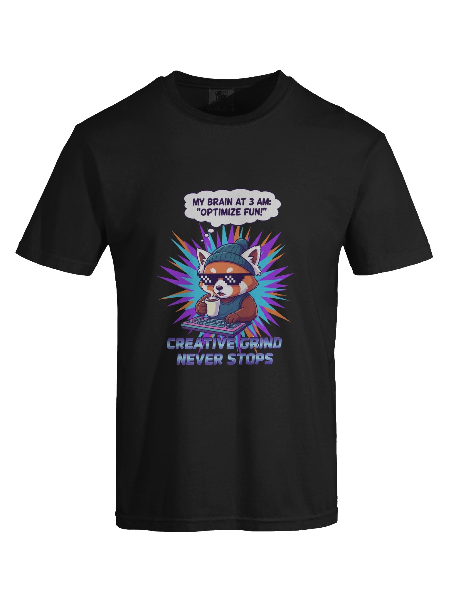 Optimize Fun Red Panda T-Shirt product image (62)